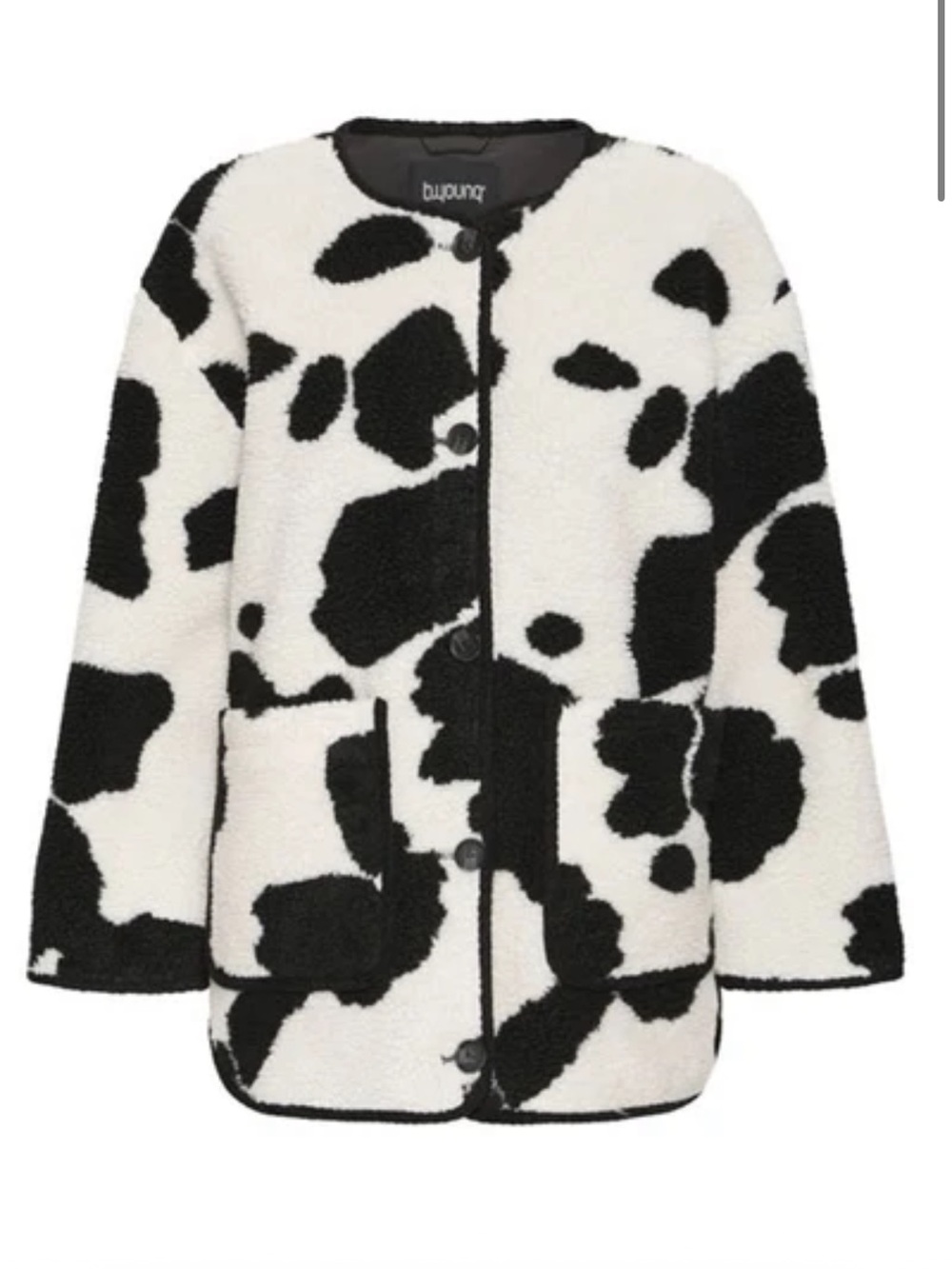 B. Young COTATA FLEECY COW JACKET